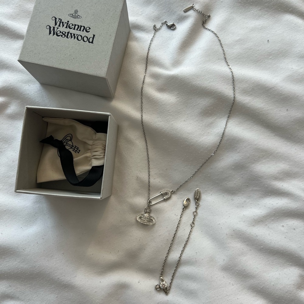 Vivienne Westwood Silver Jewelry Set